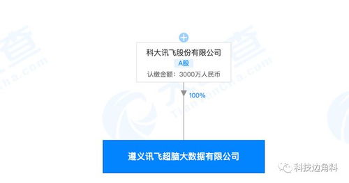 科大訊飛落戶遵義，3000萬元注資大數據新公司拓展軟件業務
